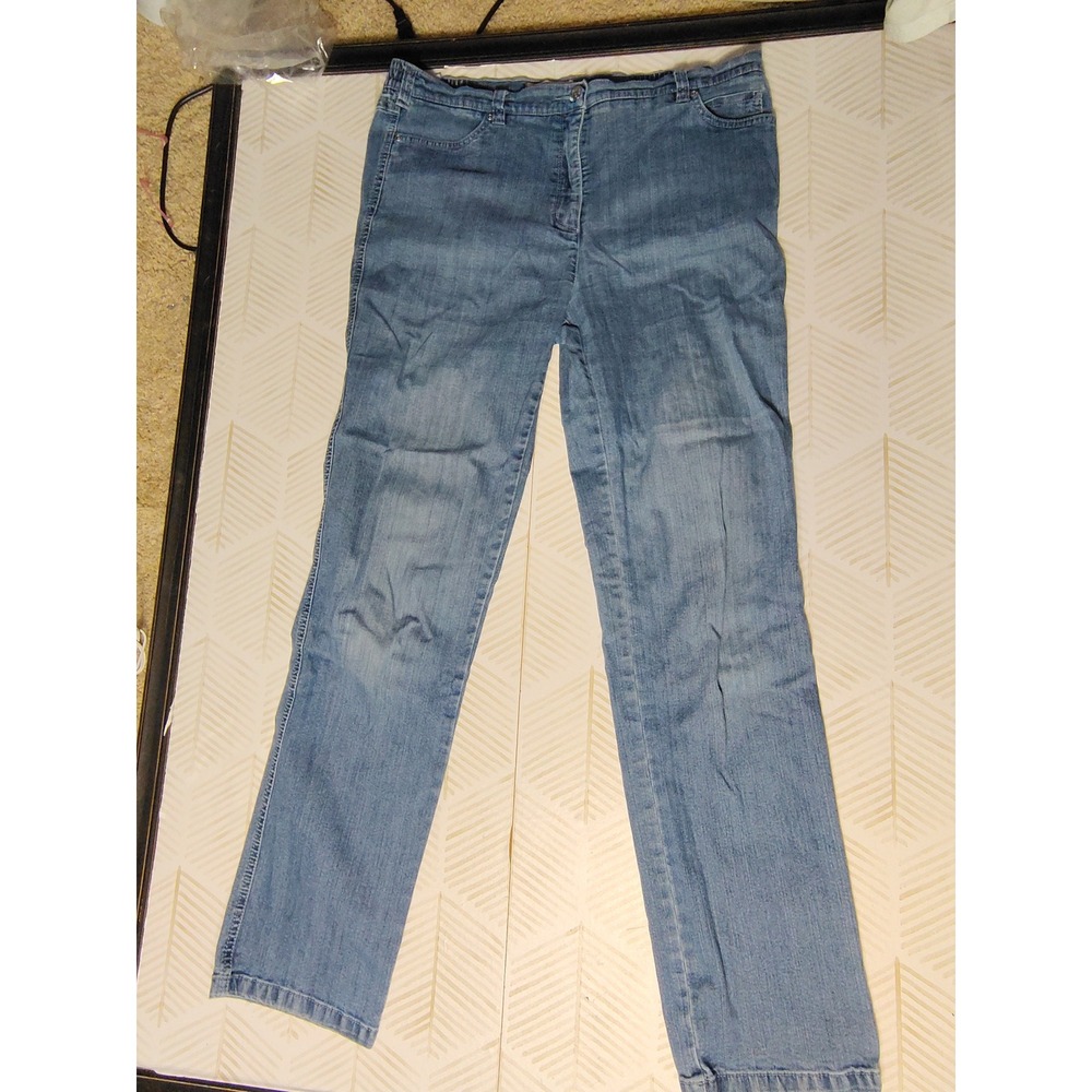 Toni Denim Belmonte Comfort Slim Jeans Blue Women Size 18 GB 44 D 1220-40